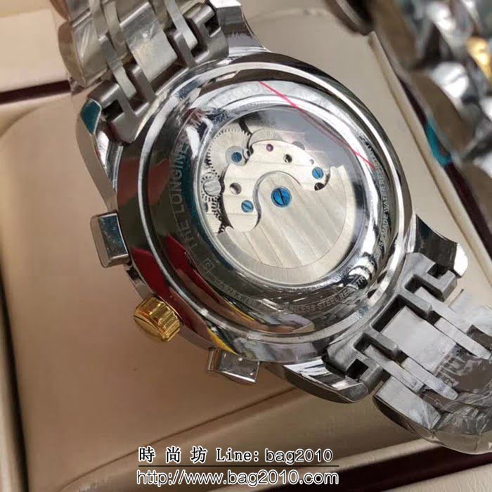 LONGINES浪琴 多功能新品 精品男士腕表 WSS0359